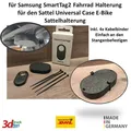 passend für Samsung SmartTag2 Fahrrad Halterung Sattel Universal Case E-Bike