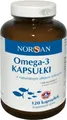 NORSAN Omega-3 mit natürlichem Fischöl EPA DHA 120 Kapseln