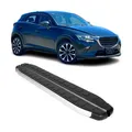 Seitenschweller Seitenbretter Trittbretter für Mazda CX-3 2015-2021 Alu Schwarz