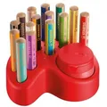 Stabilo 15er Bunststift-Tischset »woody 3 in 1« braun