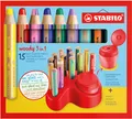 STABILO woody 3in1 - 15 Stück