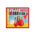 Buntstift - STABILO woody 3 in 1 Tischset mit Spitzer