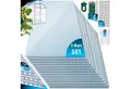 KESSER Hohlkammerplatte Doppelstegplatte aus Polycarbonat geeignet für Gewächshäuser, Carports, 4 mm, 10.25 m², (14-St), individuell zuschneidbar, Lichtdurchlässig und Witterungsbeständig