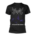 MAYHEM - DE MYSTERIIS DOM SATHANAS BLACK T-Shirt, Front & Back Print Small