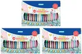 Stylex 2051433 23384 - Glitter Glue im farbenfrohen Set mit 24 Tuben ? 10 g, l?sungsmittelfrei und auswaschbar, Klebstoff mit tollen Glitzerpartikeln zum kreativen Basteln und Gestalten (3)