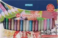 Stylex 23384 - Glitter Glue Set, 24-tlg.