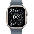 Watch Ultra 3, Smartwatch titan, 49 mm, Ocean Armband maritimblau, Titangehäuse, Cellular