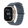 Apple Watch Ultra 3 Ocean Maritimblau MEWH4QF/A 49mm Titangehäuse Natur