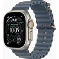APPLE Watch Ultra 3 GPS + Cellular 49mm Natürliches Titan Case mit Ankerblau Ocean Band