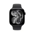 Apple Watch Ultra 3 GPS + Cellular 49mm Titan Natur Case mit Ankerblau Ocean Band