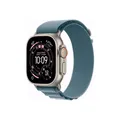 Apple Watch Ultra 3 Cell 49mm Titan Gehäuse Alpine Loop M Hellblau differenzbest