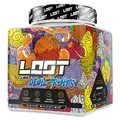 LOOT Energy Drink Game Booster | Konzentration, Ausdauer, Reaktionsfähigkeit | 50 Servings (400g) mit Koffein & 20 einzigartigen Inhaltsstoffen | Flow-State Formel | Devil Fruit