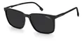 Brillen Sonnen- CARRERA 259/S 003 (M9) Matte Schwarz/Grau Polarisiert Cal. 55