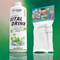 Best Body Nutrition Vital Drink Mineraldrink Sirup Waldmeister + Dosierpumpe