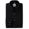 OLYMP Langarmhemd Businesshemd - Slim Fit schwarz 43