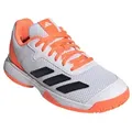 adidas Performance Courtflash Allcourt 2025 weiss/orange Kinder Tennisschuh weiß 38,5 EU