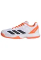 adidas Unisex Kinder Courtflash Kids Tennis Shoes, Lucid Orange/Cyber met./FTWR White, 38 2/3 EU