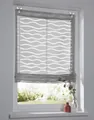 Kutti Raffrollo Enya, mit Hakenaufhängung, ohne Bohren, freihängend, Montage ohne Bohren, incl. Fensterhaken