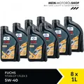 Fuchs Titan GT1 Flex 3 5W-40 BMW Fiat VW 511 00 Motoröl 8x1 Liter = 8 Liter