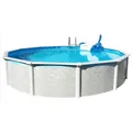 Steinbach Aktionsangebot Stahlwand Swimming Pool Set "Grande rund" inkl. Pool Starterset Chlor,,549 x 135 cm