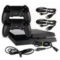 PS4 Konsole - Modell Cuh-1116B 1TB in Schwarz #33 + Stromkabel + HDMI + 2 Controller mit Ladekabel