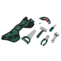 Theo Klein 8313 Bosch Werkzeuggürtel | Mit Hammer, Zange, Säge und vielen mehr | Mit batteriebetriebenem Ixolino | Maße: 76 cm x 24 cm 4,5 cm | Spielzeug für Kinder ab 3 Jahren