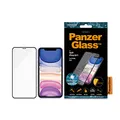PanzerGlass iPhone 11, XR Edge to Edge CaseFriendly, Black,