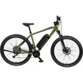 PROPHETE GRAVELLER Hinterradmotor MTB E-Bike 27,5", 374 Wh Unterrohrakku, 24-Gang Shimano Kettenschaltung, hyd. Scheibenbremsen, Rahmenhöhe 48cm - Grün