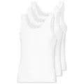 ESGE - Die Wäsche-Macher Achselhemd 3er Pack Herren Sportshirt Malibu Feinripp (Packung, 3-St) - weiß 6