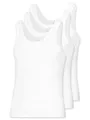 ESGE Sportjacke Gr. 6 weiß 3er-Pack - Unterhemden für Herren 100% Baumwolle, Atmungsaktive Tank Tops mit optimalem Tragegefühl, Hautfreundlich & strapazierfähig