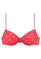 s.Oliver Alpha KAT-58 Bikini, Rot-weiß, 38D