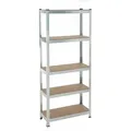 Steckregal Werkstattregal Kellerregal Schwerlastregal Metallregal Lagerregal Verzinkt / 170x75x30cm 350kg