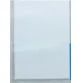 FolderSys Sichthüllen A4 mit Indexstreifen PP VE=100 Stück blau
