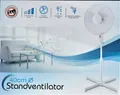 Standventilator ito,3 Geschwindigkeiten Oszillierend verstellbare Höhe neigbar