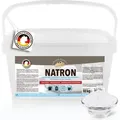 GOLDEN PEANUT Natron Pulver 10 kg - Premium Natriumhydrogencarbonat, Backsoda, Backpulver, Wasch-Soda, hochreine Lebensmittelqualität aus Deutschland