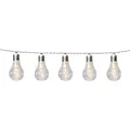 Best Season Solar Lichterkette 180 cm – 10 LED Kugeln Warmweiß