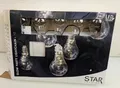 LED Lichterkette Glühbirne 10 warmweiße LED L: 1,9m Lichtsensor transparent