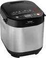 TEFAL Brotbackautomat "Pain & Délices, 20 Backprogramme, 3 Brotgrößen und Bräunungsgrade", grau (schwarz, edelstahlfarben)