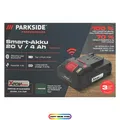 PARKSIDE PERFORMANCE® 20 V Smart Akku Bluetooth® 4 Ah Lithium-Ionen Neu Ovp