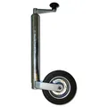 362kg - DM 48mm Vollgummi Anhänger Stützrad Anhängerrad Bugrad mit Stahlfelge