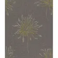 Rasch Vliestapete Andy Wand, strukturiert, floral, geblümt, metallic, (1 St), gut lichtbeständig, hochwaschbeständig grau