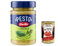 6x Barilla Pesto Basilico e Rucola Glutenfreie Pasta-Sauce 190g+Polpa 400g
