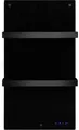 Eurom Sani 400 WiFi Black Infrarot-Heizung, 400W, Thermostat, IP24, Überhitzungsschutz, Schwarz (350135)