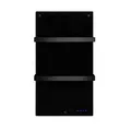 Eurom Infrarotheizung Sani 400 Wifi, schwarz 350135 (Handtuchtrockner Badezimmerheizung Bad-Heizung) Leitung: 400 W/Eingangsspannung: 220-240 V/Heizelemente: Kohlenstoffkristall