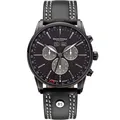 Bruno Söhnle Glashütte Uhr Atrium Chrono Limited Schwarz 17-73250-711