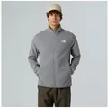 The North Face Fleecejacke M GLACIER FLEECE JACKET für Outdoor-Aktivitäten, atmungsaktiv, wärmeisolierend grau M (50/52)
