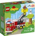LEGO® LEGO® Duplo 10969 Feuerwehrauto Konstruktionsspielsteine, (21 St)
