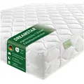 Kaltschaummatratze Ergo Flex, zwei unterschiedlich feste Liegeseiten (H2/H3 oder H3/H4), Dreamstar, ergonomische 7-Zonen Wendematratze 100 cm x 200 cm