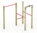 Calisthenics-Station Wickey FIT Base 510 Outdoor Fitnessstation für Erwachsene