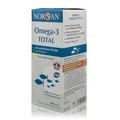 Norsan Omega-3 Total 200ml | Fischöl & Olivenöl | Zitronengeschmack | Omega-3-Öl